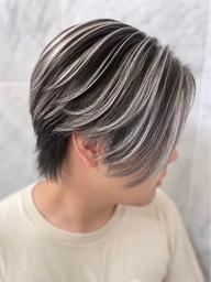 メンズカット×バレイヤージュ×ハホニコトリートメント×高濃度炭酸スパ