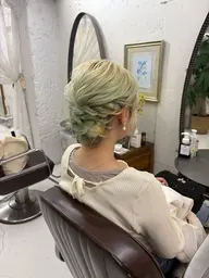 ヘアセット（アレンジ、アップスタイル）