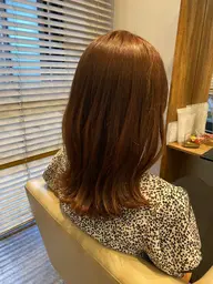 ♦︎ノンブリーチで外国人風ヘア★前髪カット+アディクシーカラー+トリートメント♦︎