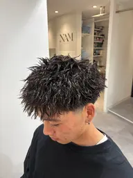 【メンズ】カット・特殊パーマ(ツイスパ・波巻き・ピン・シャドウ)