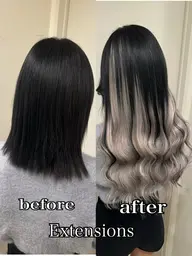 💖Aランクシールエクステ70本💖憧れのロングヘアをエクステだけで叶えます✨
