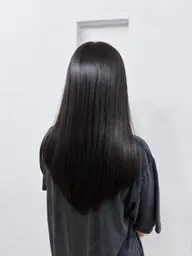 🌐就活生・学校や職場が厳しい方🌐黒染めしない暗髪カラー+メンテナンスカット+1stepトリートメント✨️