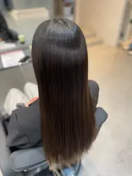 🔹ワンカラー+2stepトリートメント🔹➕カット(レディースのみ)(黒染め、暗染め❌)