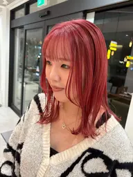 ケアダブルデザインカラー(ブリーチあり)♡