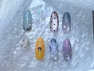 夏デザイン2本アートコース(オフあり)🌻