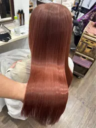 【髪質改善】艶髪酸性ストレート✨