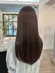 【🌈1〜3回目の方限定クーポン🌱】似合わせカット✂︎➕ナチュラル透明感カラー🥣➕髪質改善チューニングストレート🪄