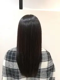 毎日サロン帰りのサラ艶髪に🏆❤️🔥カット+ストレート+髪質改善トリートメント🥇