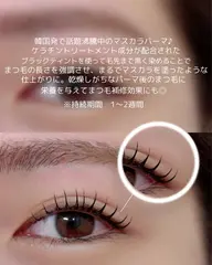 うる艶☆韓国マスカラパーマ【コーティング、アイシャンプー込🤍】