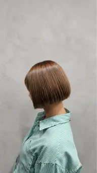 【3cm以上切らせていただける方限定!!】ボブカット+3stepトリートメント🫧