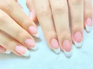 【オフなし】フレンチ⋆⸜🧡⸝‍⋆パラジェル+¥1,100