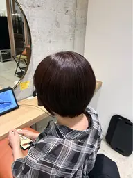【前髪縮毛矯正+前髪カット】