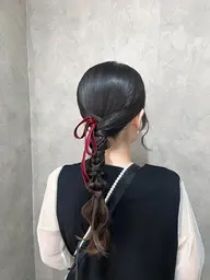 【2027年の成人式二次会用】ヘアセット