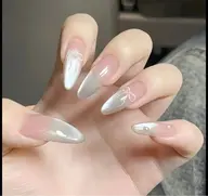 🌸チップ長さ出し10本【オフなし】❣️マググラデーション❣️ケア込み 💅パラジェル含めます