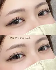 当日限定💕直前割【人気No.1🖤】ダブルラッシュ150本