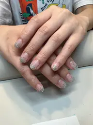 ラメグラデーションネイル💅(オフあり)