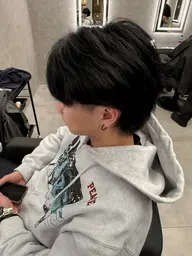 🧑🎓学生必見🧑🎓メンズカット+ブリーチで落とせる黒染めカラー