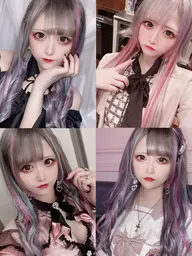 🟥【イヤリングカラー6本】シールエクステでインナーカラー&ポイントカラー‼️色も豊富🌈ブリーチなしヘアティンセル