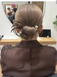【結婚式、お出かけ前に❣️】カチモリOK！✨️ご相談ヘアセット