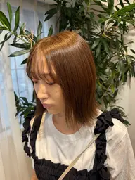 ワンカラー (ロング料金あり M+550 ML+1100 L+1650 LL+2200)シャンプーブロー込み