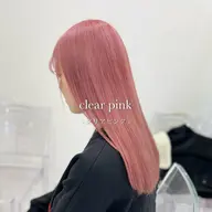 【🎀1ヶ月後も可愛い🎀】1回ブリーチ➕カラー➕トリートメント♡リタッチのみも可能♡