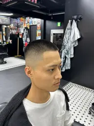 坊主フェード