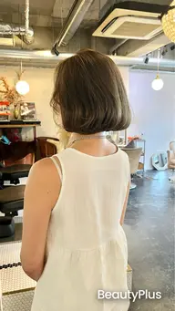 ワンカラー+ミルボントリートメント