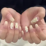 ⭐️SNS夏人気限定⭐️3Dフラワーネイル【オフなし】