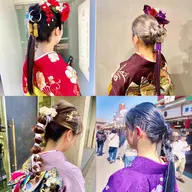 【大好評】🌈成人式着付け＆ヘアセット