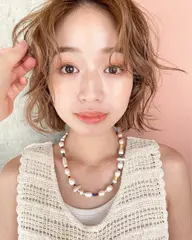 《明るくしたい方におすすめ‼️ミニモ学割✨》ブリーチなしダブルカラー+内部補修トリートメント