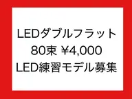 LED ダブルフラット80束 4000円