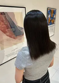 カット+シルク縮毛矯正