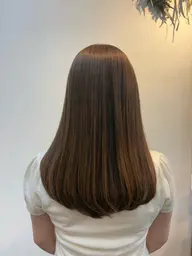 カット＋髪質改善ストレート＋ナノバブル