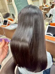 【ロング限定】ワンカラーモデル🦕𓈒 𓂂𓏸ブリーチなしトーンアップ✨💎トリートメントサービス&ブリーチ不可🙅