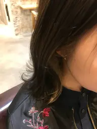 🌸インナーカラー、イヤリングカラー🌸オンカラー、2ステップTR