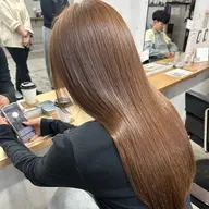 ブリーチなしWカラー+Aujuaケアマスク