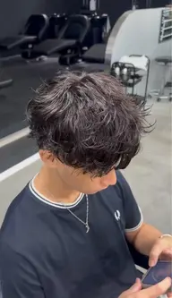 🔥 メンズカット＋パーマ｜似合わせパーマで理想のスタイルに 🔥