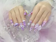【ゴテゴテ好き必見💗】チップ10本長さ出し+ゴテゴテネイル✨持ち込みOK