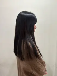 【6月限定☔️特別価格🌸】サラサラ美髪縮毛矯正✨️+補修髪質改善トリートメント🫧+カット+marbb付き
