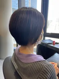 グレーカラー🩶【白髪染め】✨シャンプーブロー込み🧴