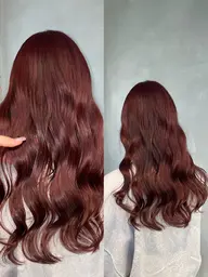 🌼ブリーチ無しのワンカラー+毛先カット+ミルボン3stepトリートメント🌼