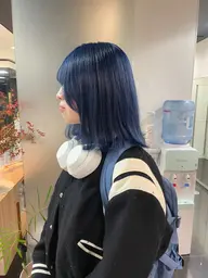 〖🔮透け感ハイトーン×うる艶トリートメント🔮〗カット+ケアブリーチカラー+オージュアトリートメント
