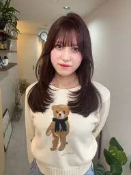 【 スタイル撮影📸 】⚠️平日19時半以降ご予約受付⚠️レイヤーカット＆3ステップトリートメント 韓国レイヤー
