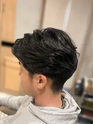 メンズパーマ+カット