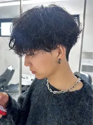 【人気No.3❗️シャドウパーマ】似合わせカット+シャドウパーマ+パーマ持ちUPトリートメント