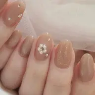 【大人可愛い🤍】シンプルアートコース✨