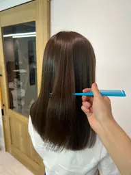カット+縮毛矯正