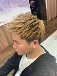 【メンズ限定】カット＋ブリーチカラー