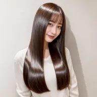 🉐 【7.8月限定】🌈人気No.1🌈カット+/韓国髪艶カラー/+髪質改善トリートメント