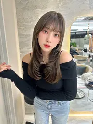 【❣️SALE❣️】骨格矯正カット💇+髪質改善カラー🫧+期間限定❣️高保湿超音波トリートメント🫧
